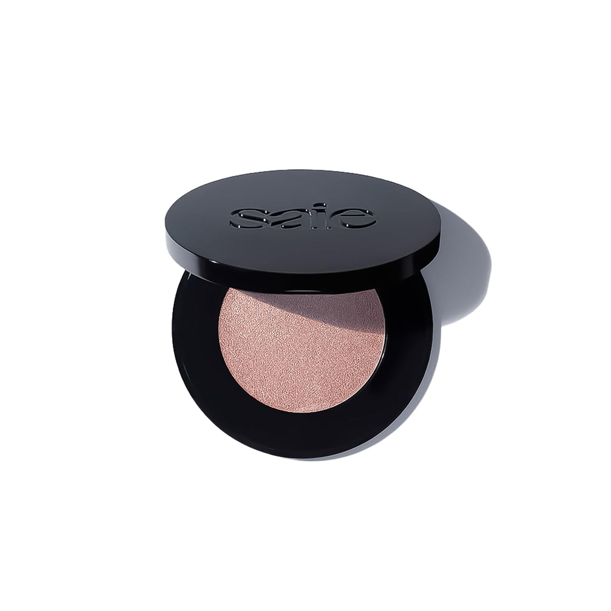 Saie Glow Sculpt Pinkglow compact with refillable pan for ongoing glow