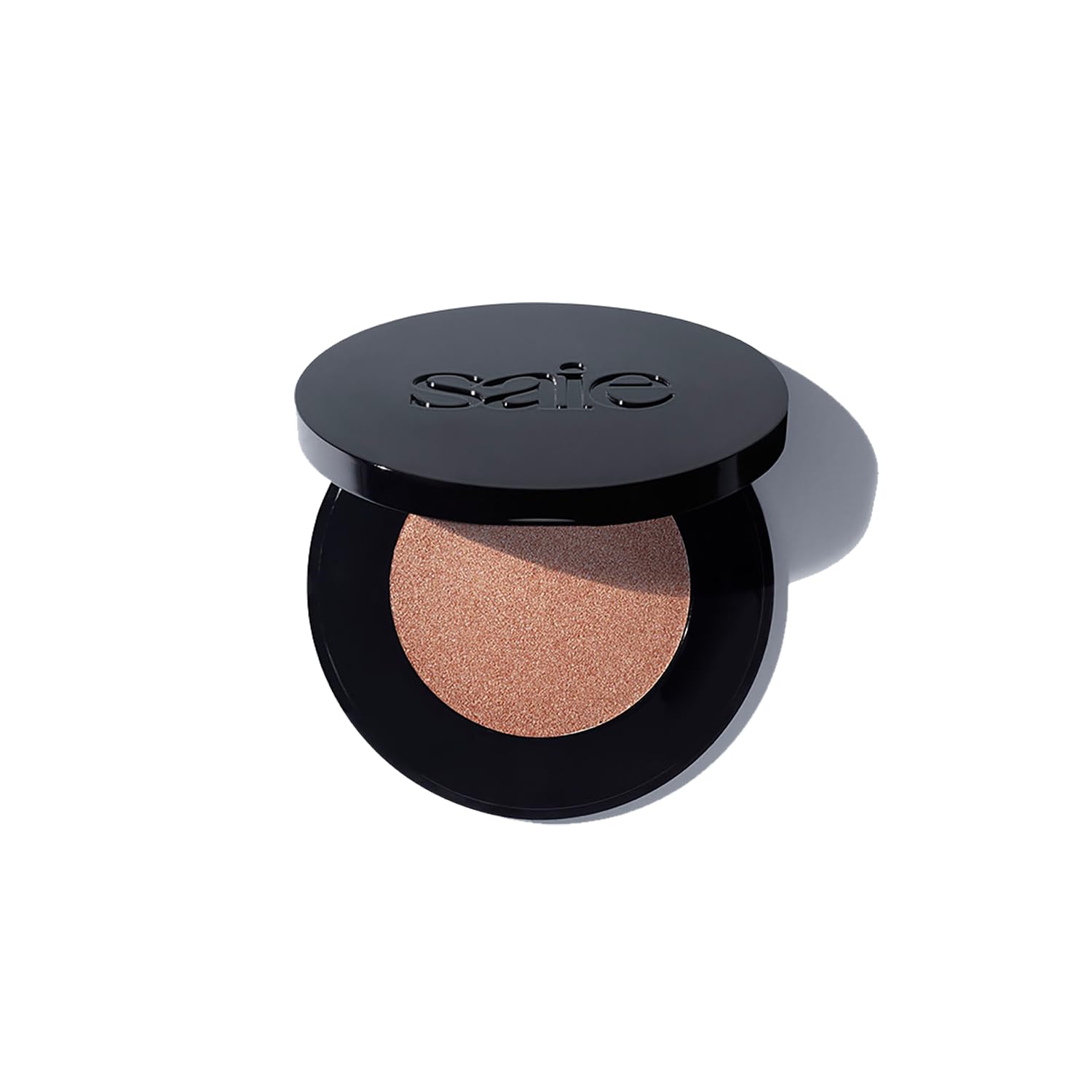 Saie Glow Sculpt Quartzglow bottle showing radiant, blendable cream highlighter.