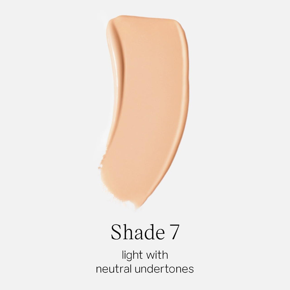 Saie Glowy Super Skin Tint pump provides easy, even application.