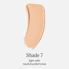 Saie Glowy Super Skin Tint pump provides easy, even application.