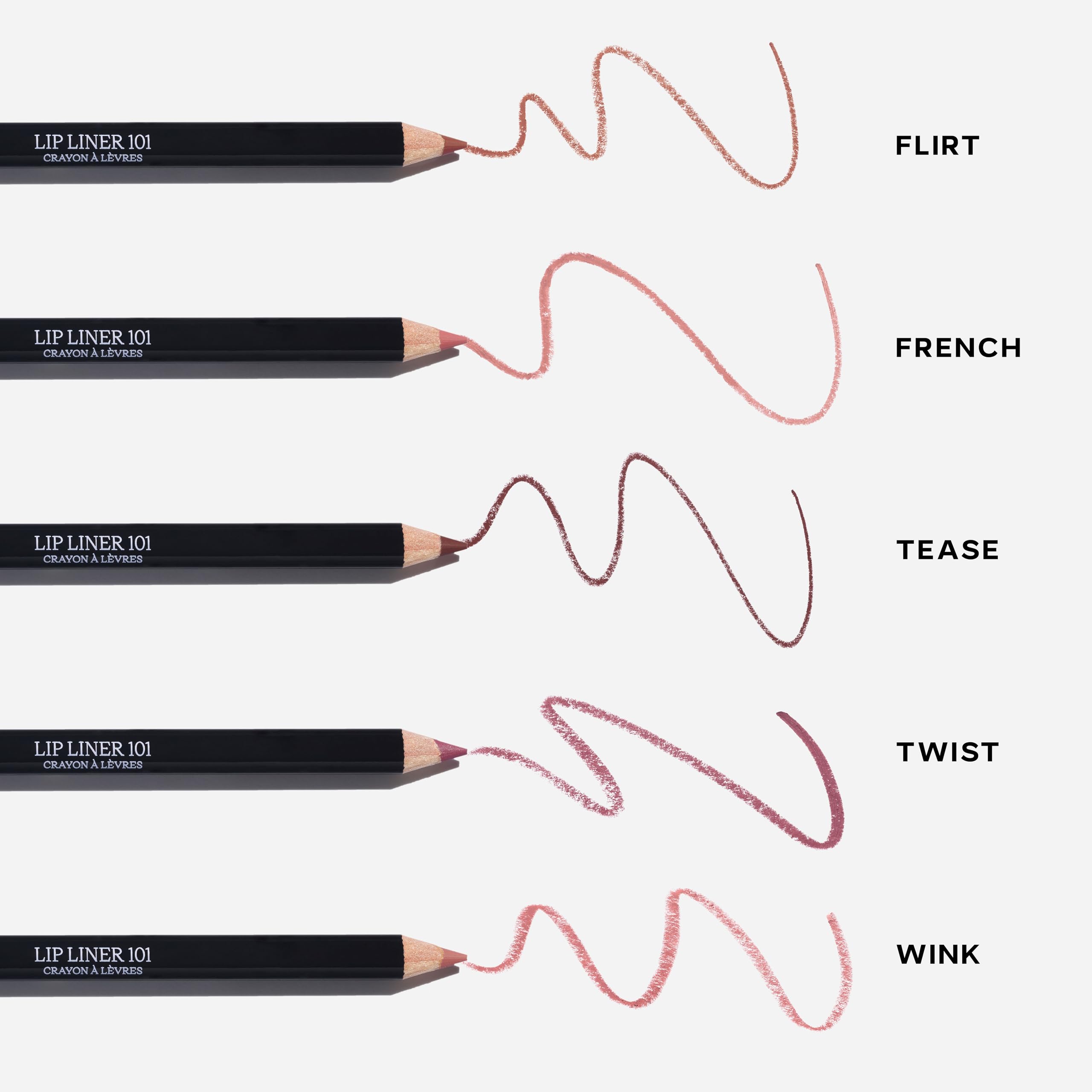 Saie Lip Liner 101 follows natural lip shape for easy definition