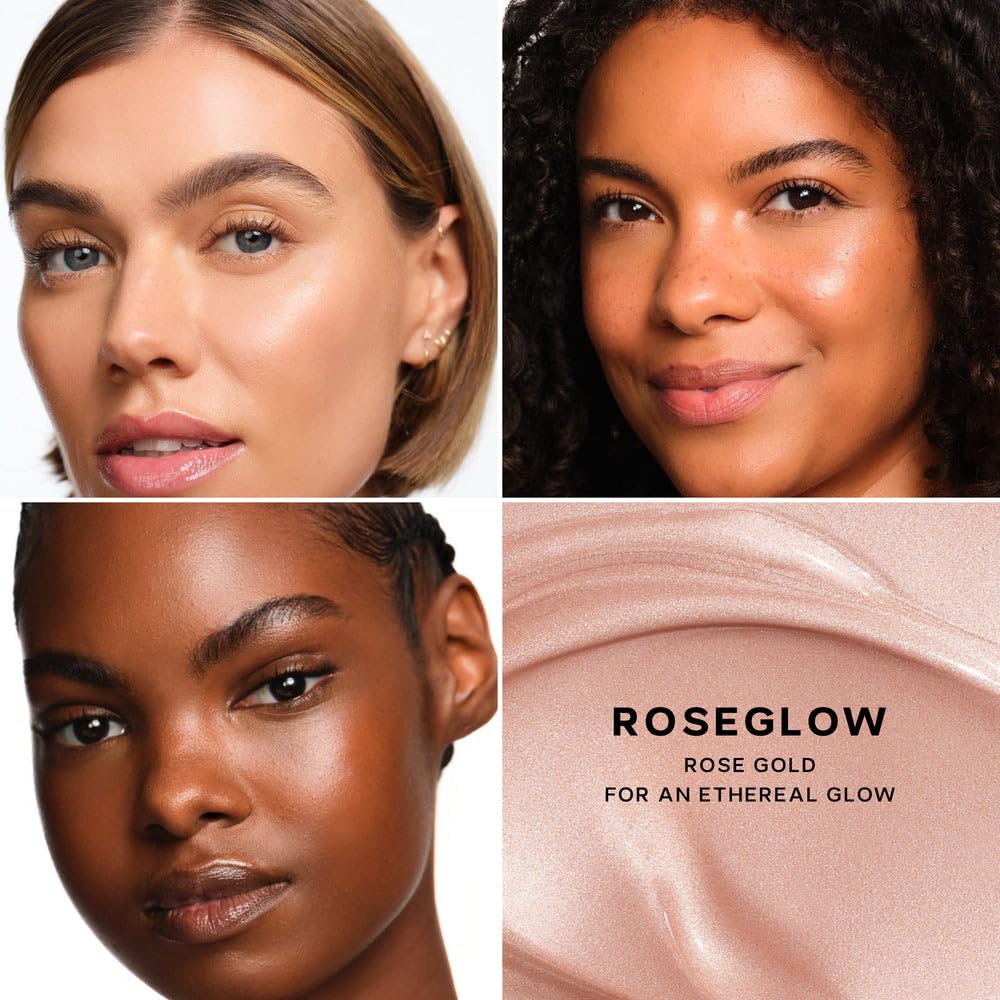 Close-up of Starglow gel texture showing weightless, blendable formula.