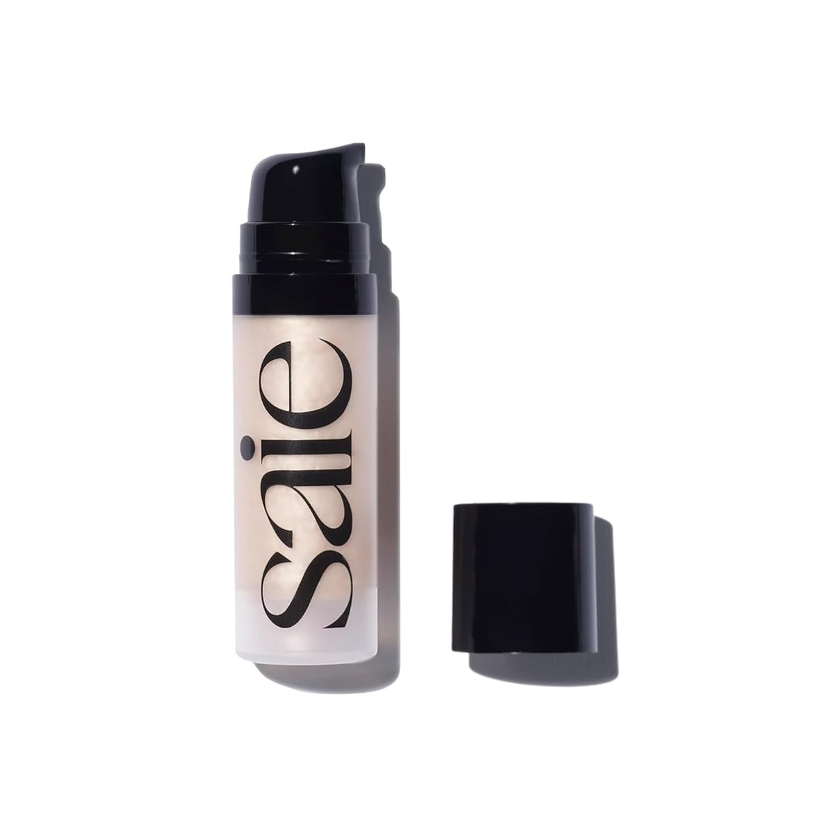 Saie Mini Glowy Super Gel bottle for radiant primer