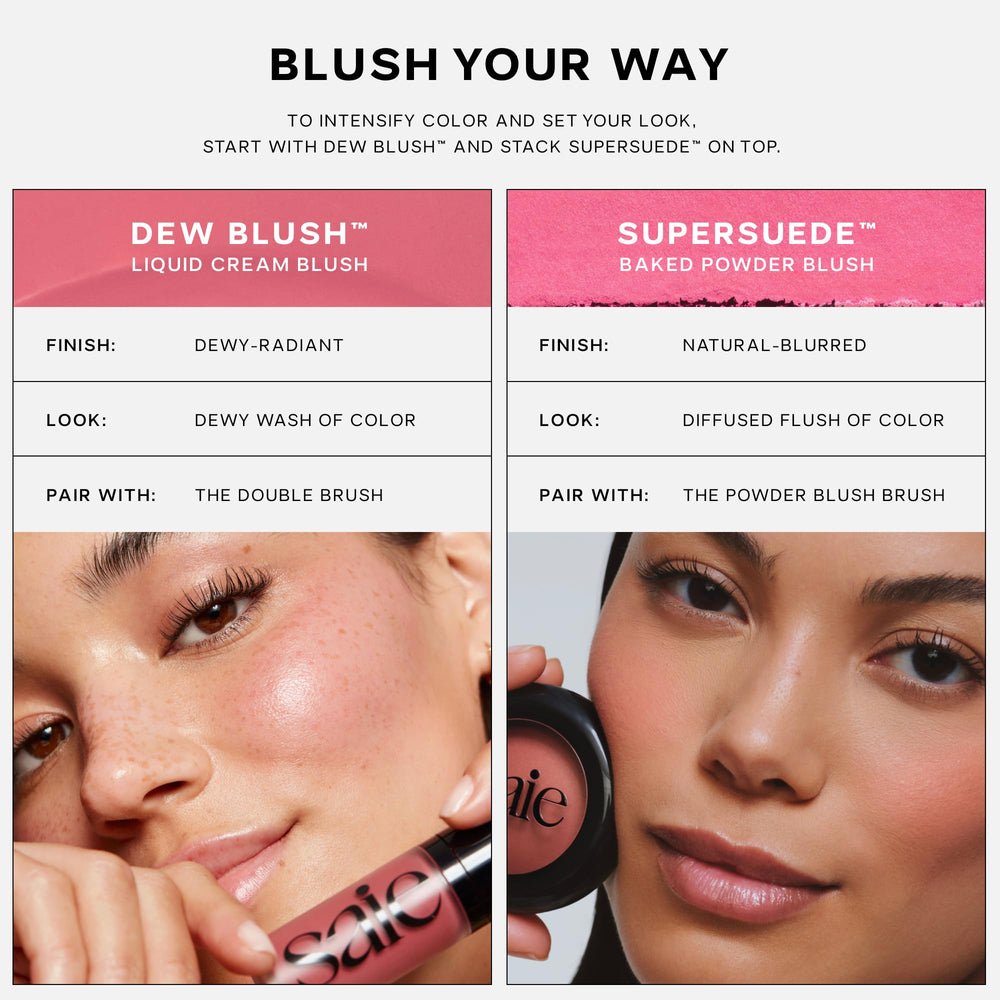 Ethically sourced silica and mica blur texture for natural diffusion.
