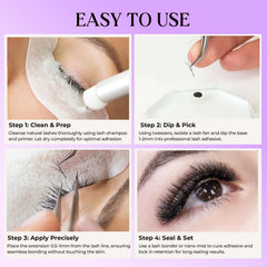 Saigon Lash single and mixed lengths 6–15 mm for tailored sets.