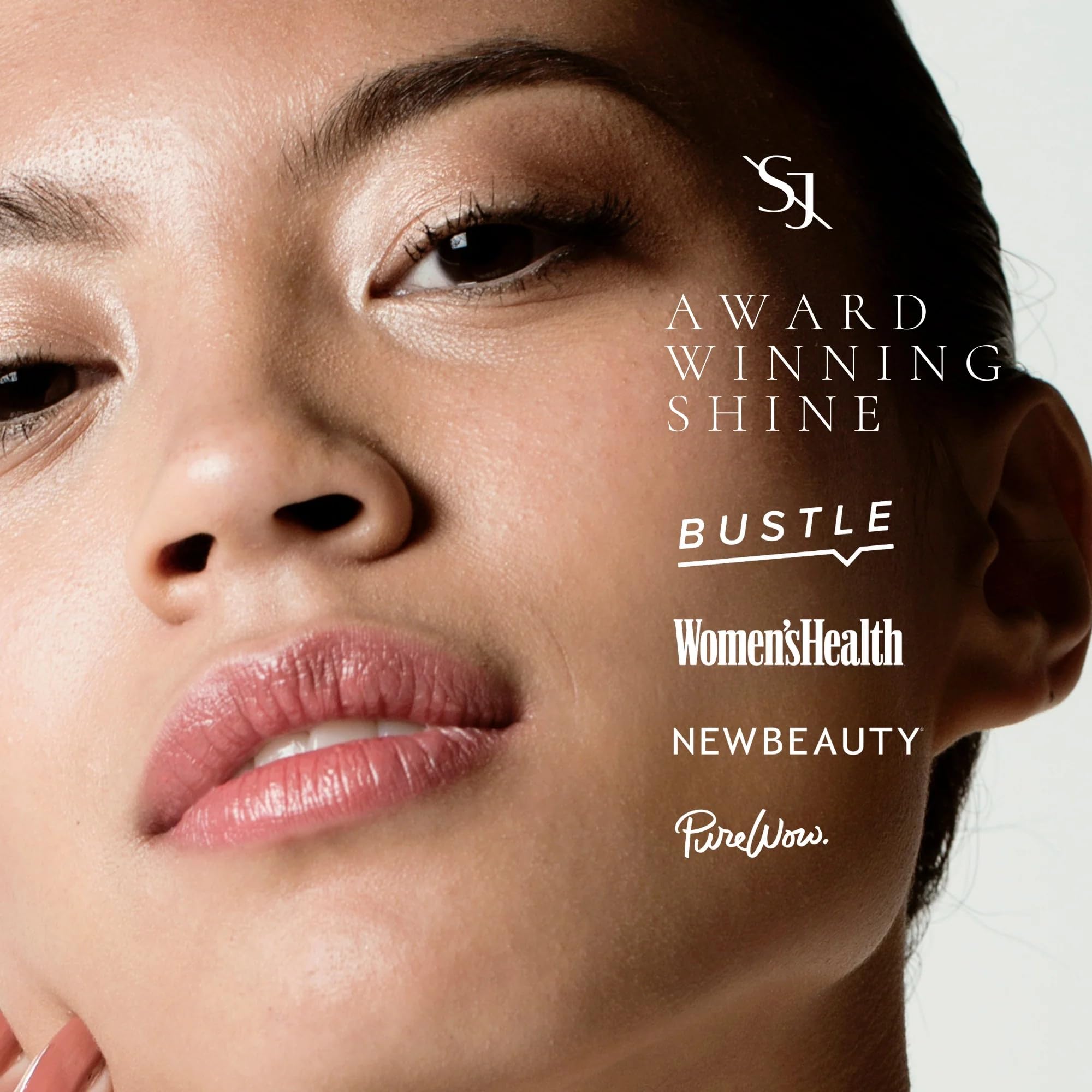 Saint Jane vitamin C infused lip oil boosts radiance while nourishing lips.