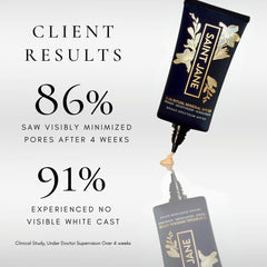 SAINT JANE Luxury Sun Ritual soft matte finish on skin