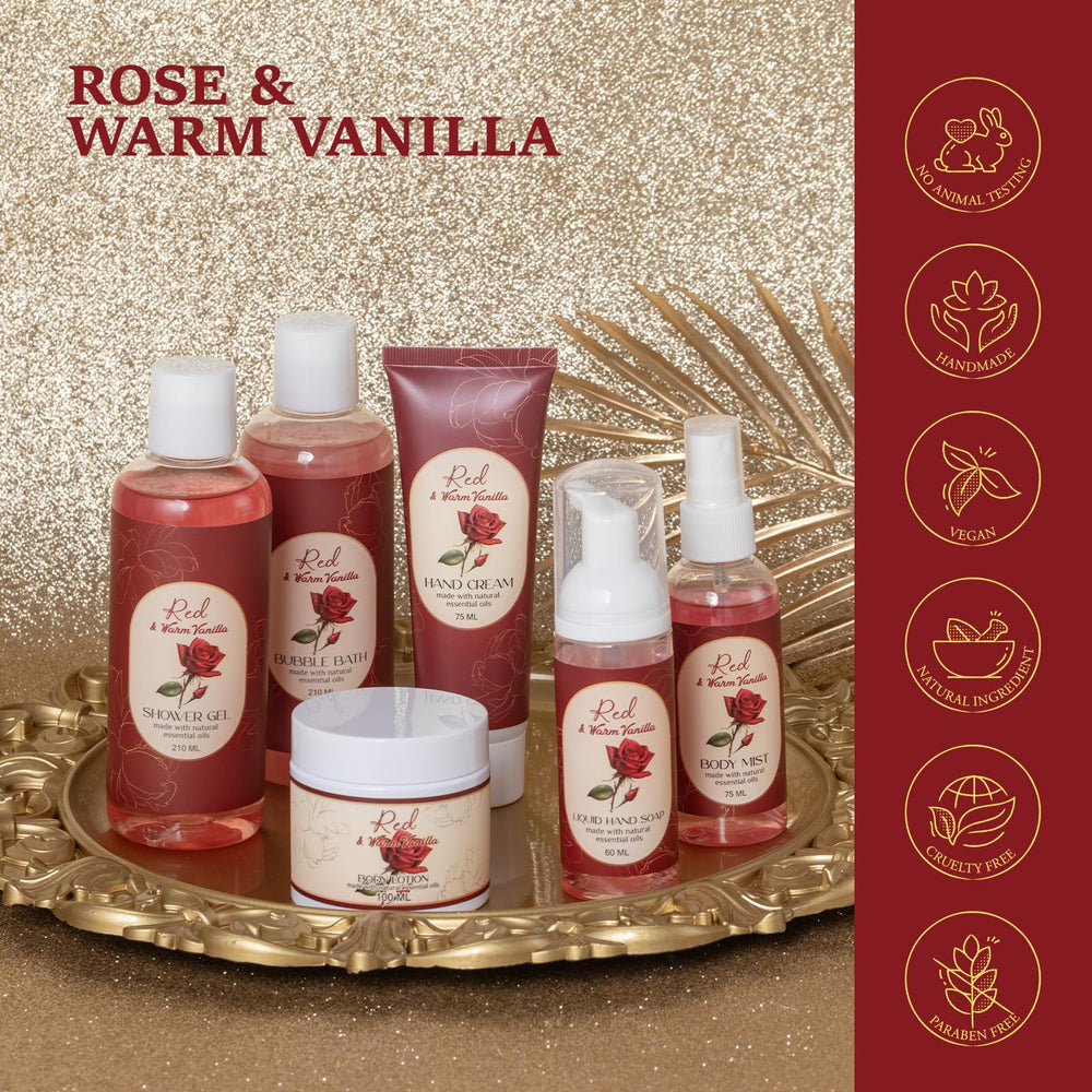 Saint Roy shea butter and essential oils nourish skin.