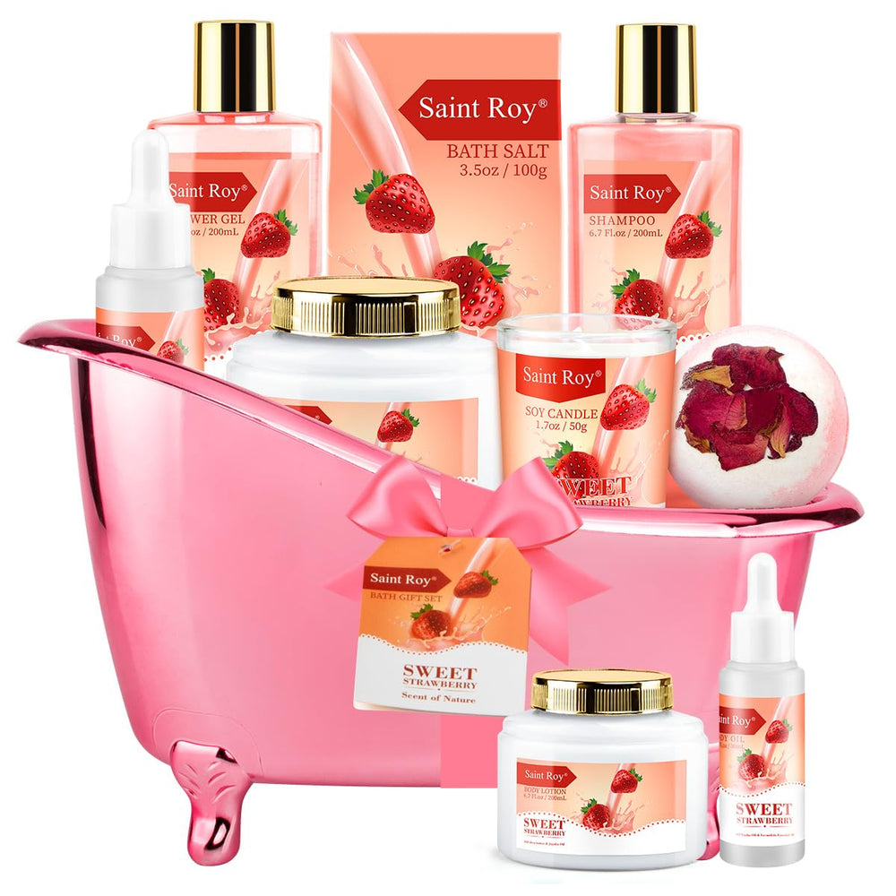 Saint Roy spa kit reusable bath tub doubles as stylish storage