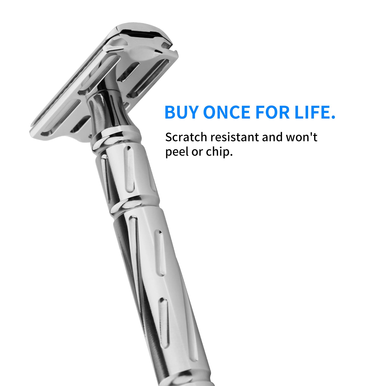 KAMPFE mild vs aggress variants provide customizable shaving options.
