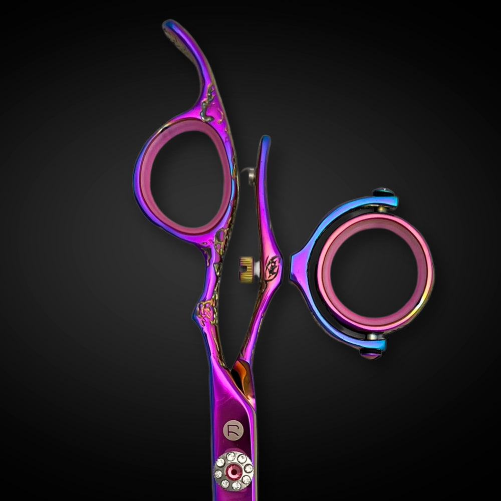 Saki Kohana pink 440C steel blade close-up emphasizes durability