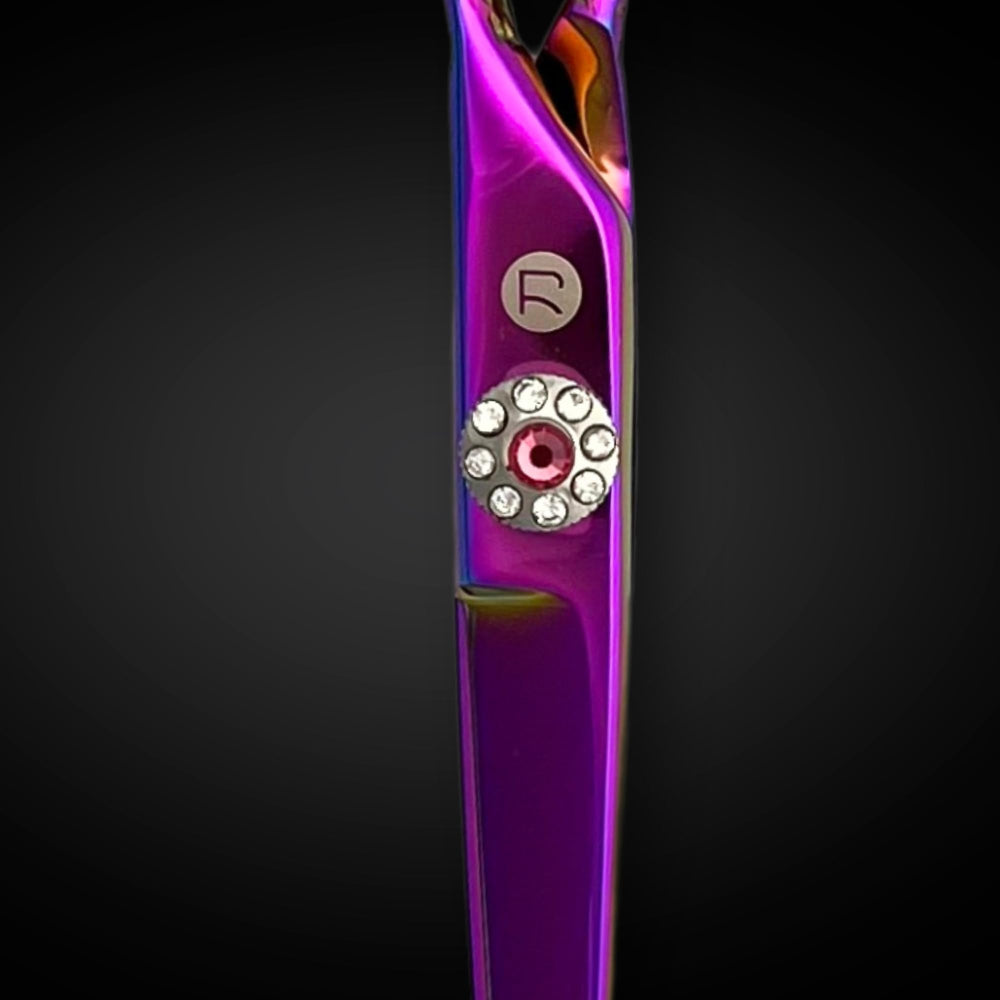 Saki Kohana pink offset handle with finger rest for comfortable grip