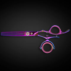 Saki Kohana pink swivel razor for close trims and detailing