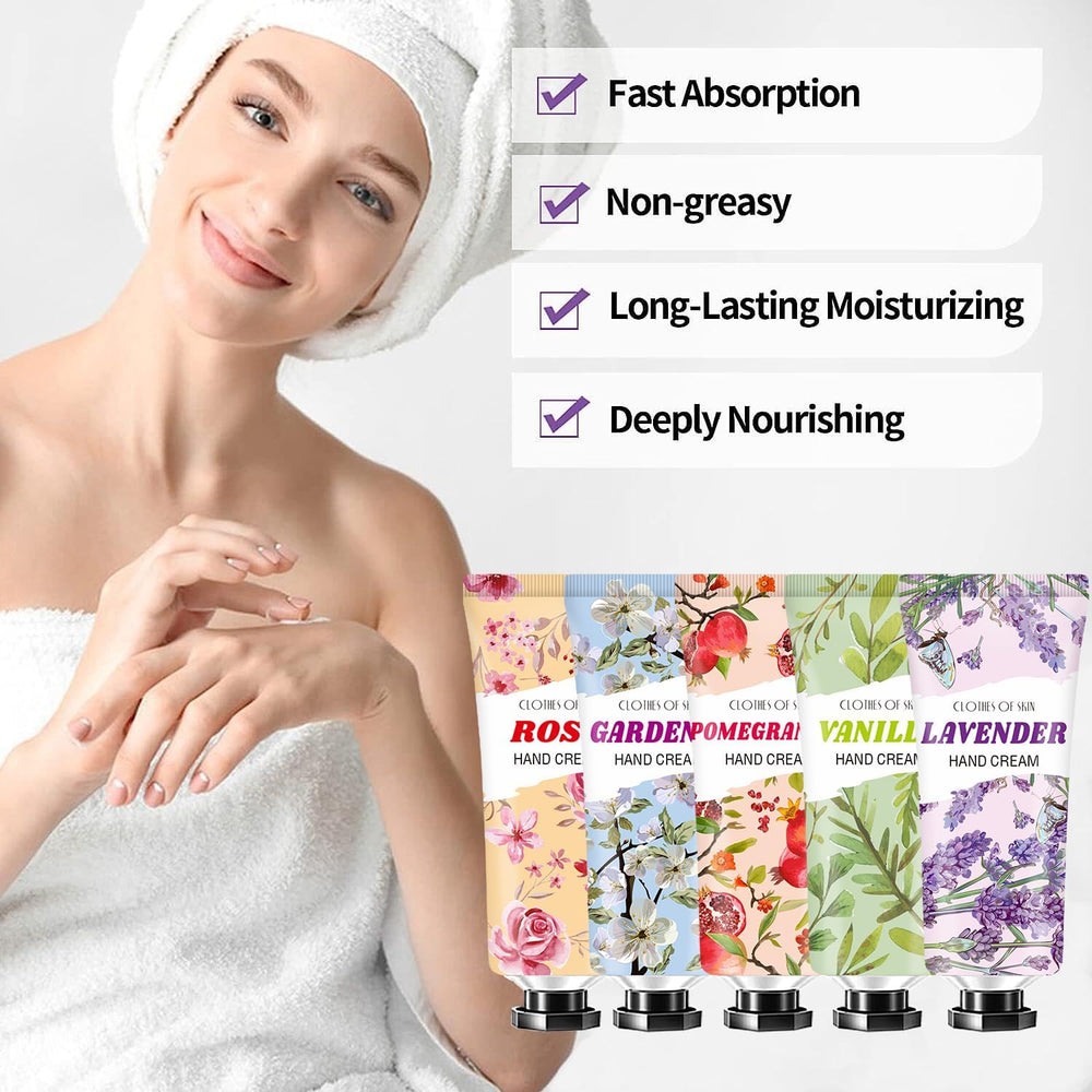 Sakose non-greasy formula hand cream for quick absorption.
