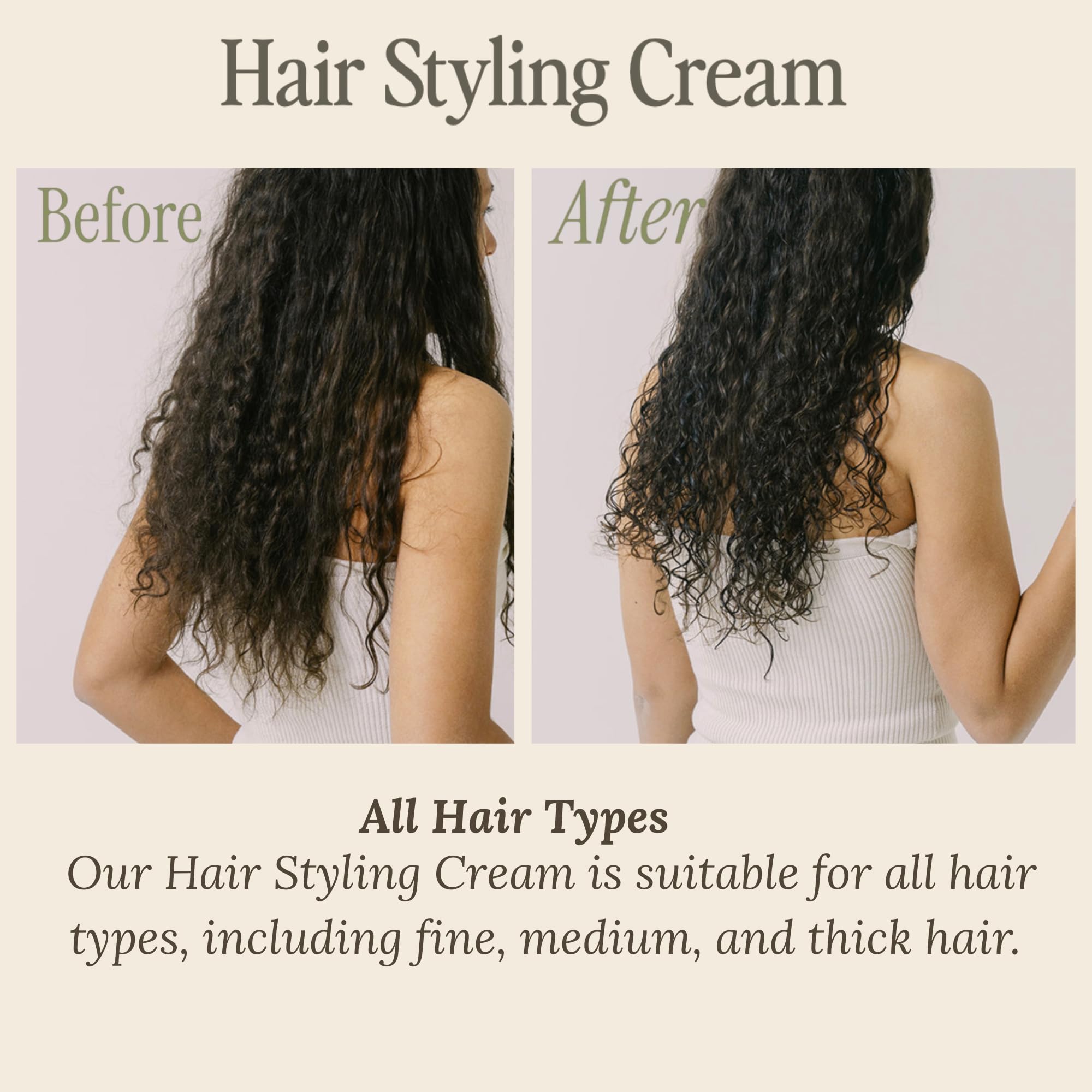 Salee styling cream blowout-shine delivers a glossy finish with lift.