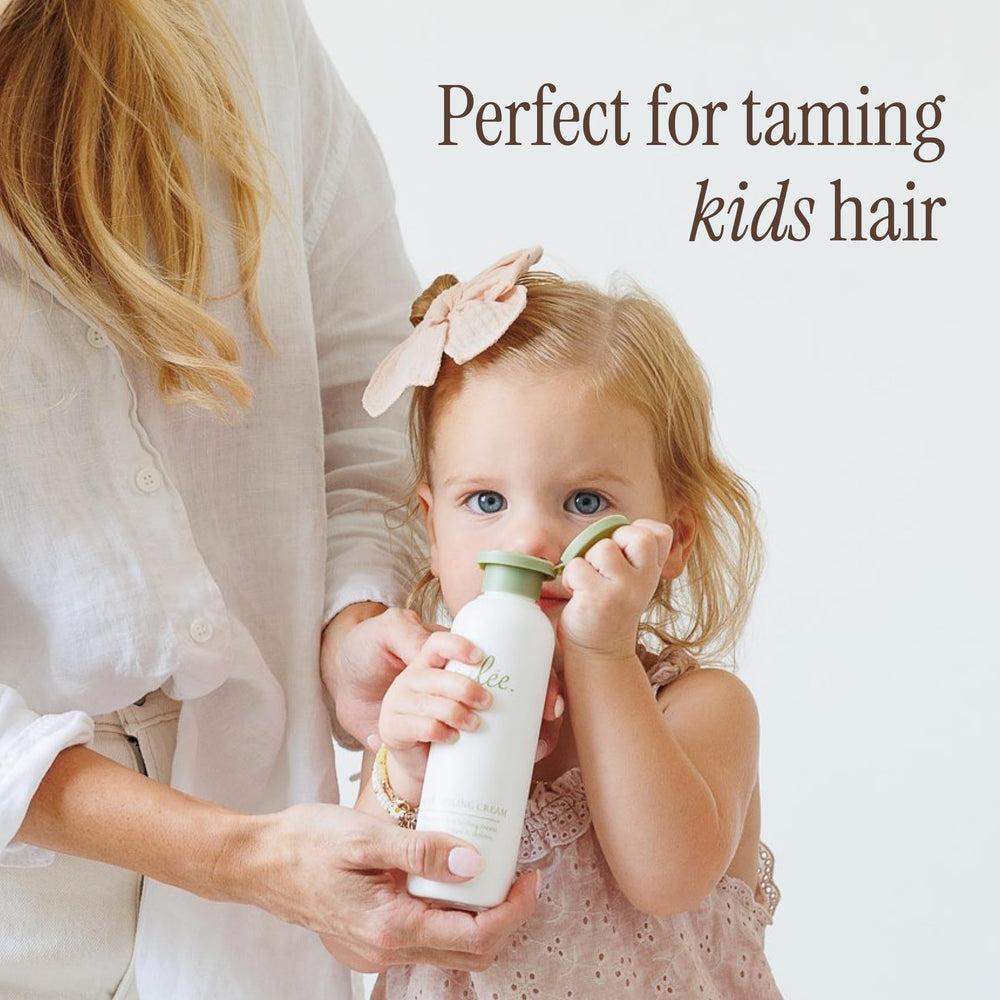 Salee styling cream flexible-hold allows restyling without crunch.