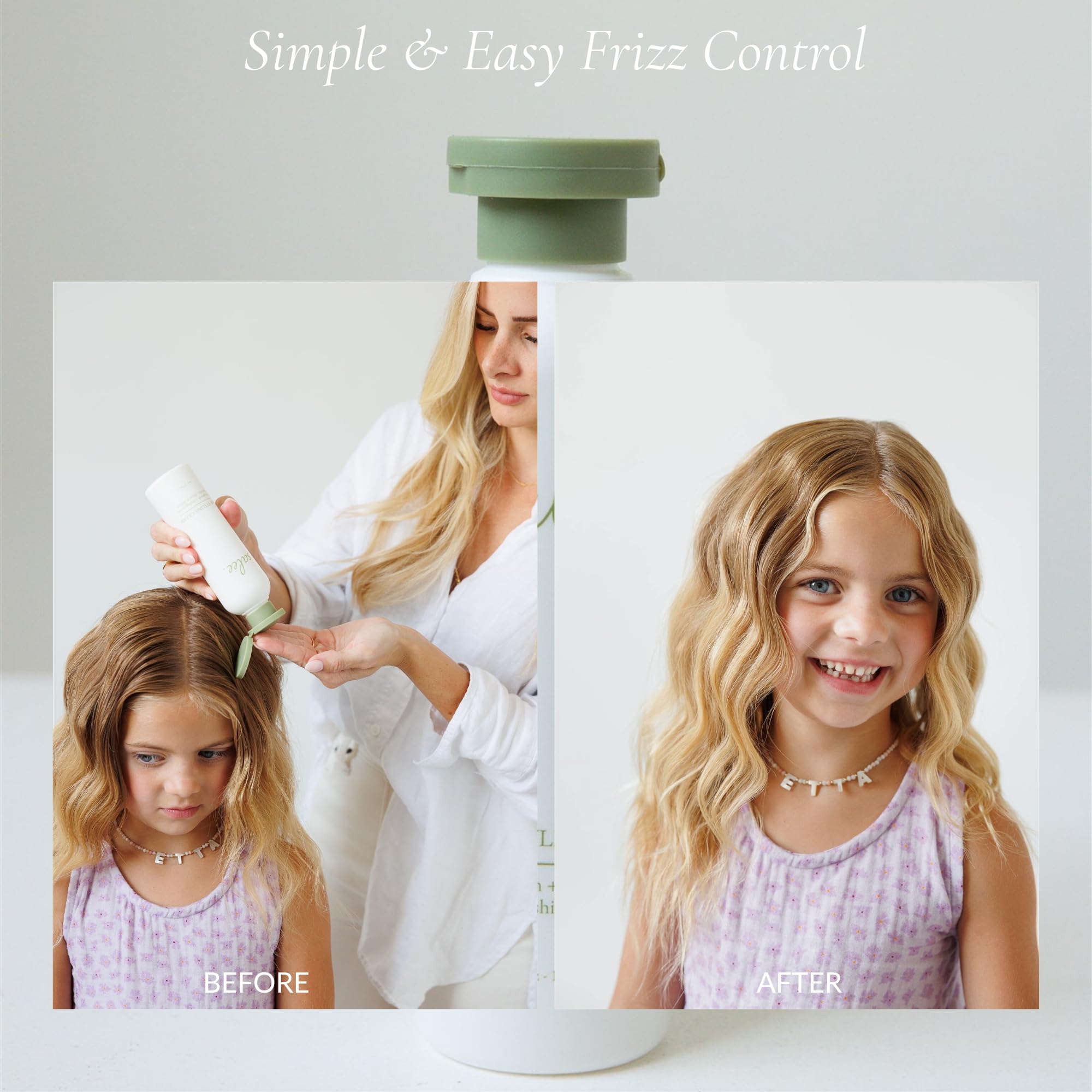 Salee styling cream waves-softening creates beachy texture and subtle glow.