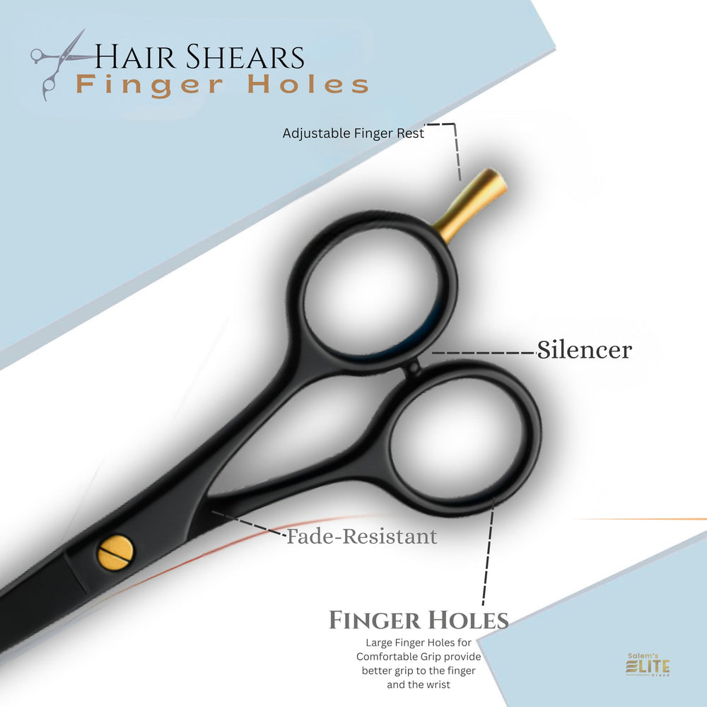 Salem's Elite detachable finger rest eases wrist angle during trims