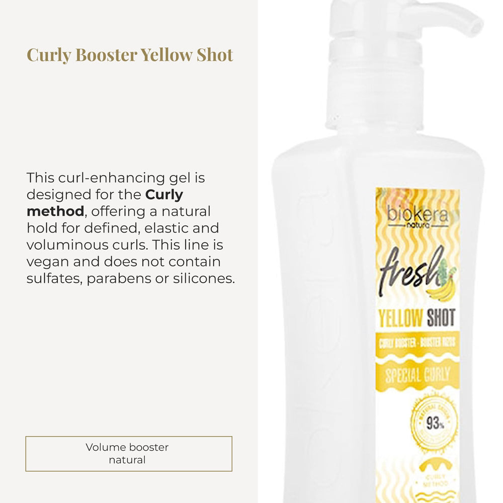 SALERM Biokera Fresh ingredients highlighting natural hydration for curls