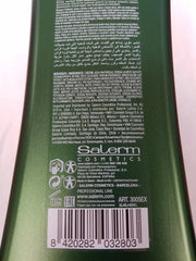 Close-up of foamy lather from SALERM Fortifying Shampoo, delivering refreshing, non-weighing care.