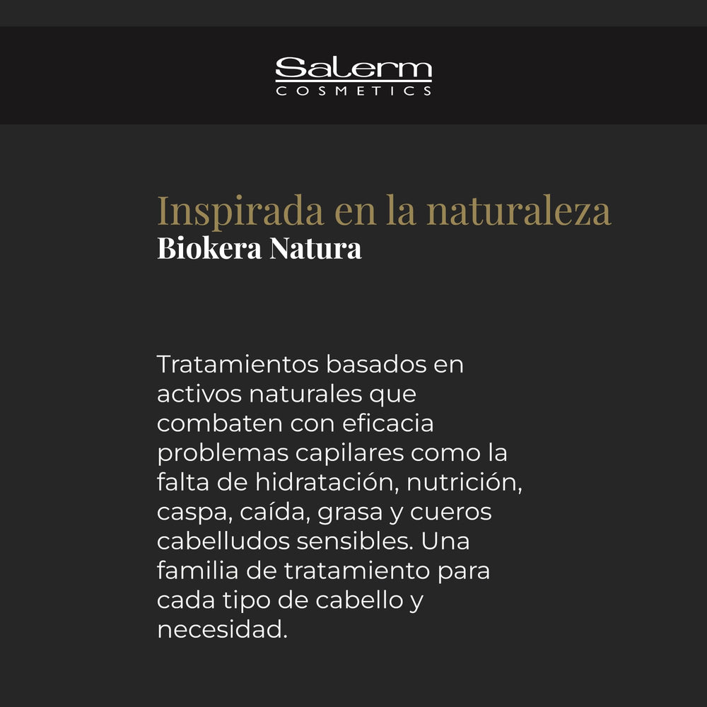 Salerm Biokera Natura Volume Spray dispense pump highlight