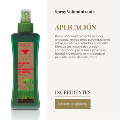 Salerm Biokera Natura Volume Spray packaging box closeup
