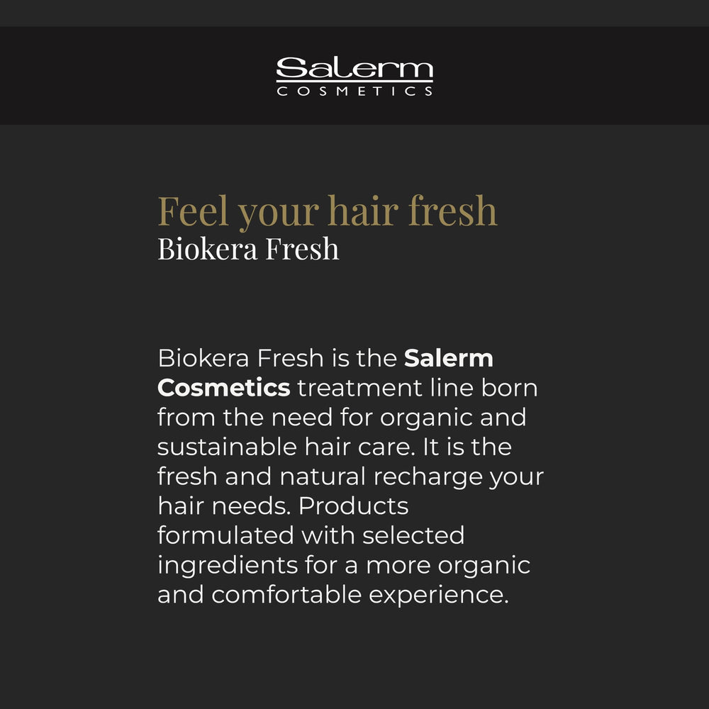 SALERM Hydration closeup emphasizing moisture for frizz control