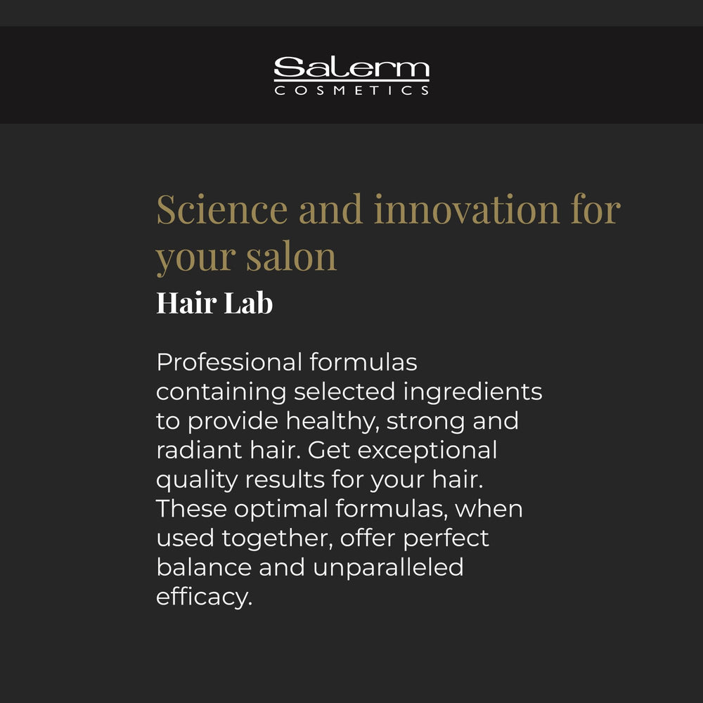 Salerm Lisos Hair Lab Mask heat protection up to 200°C during styling