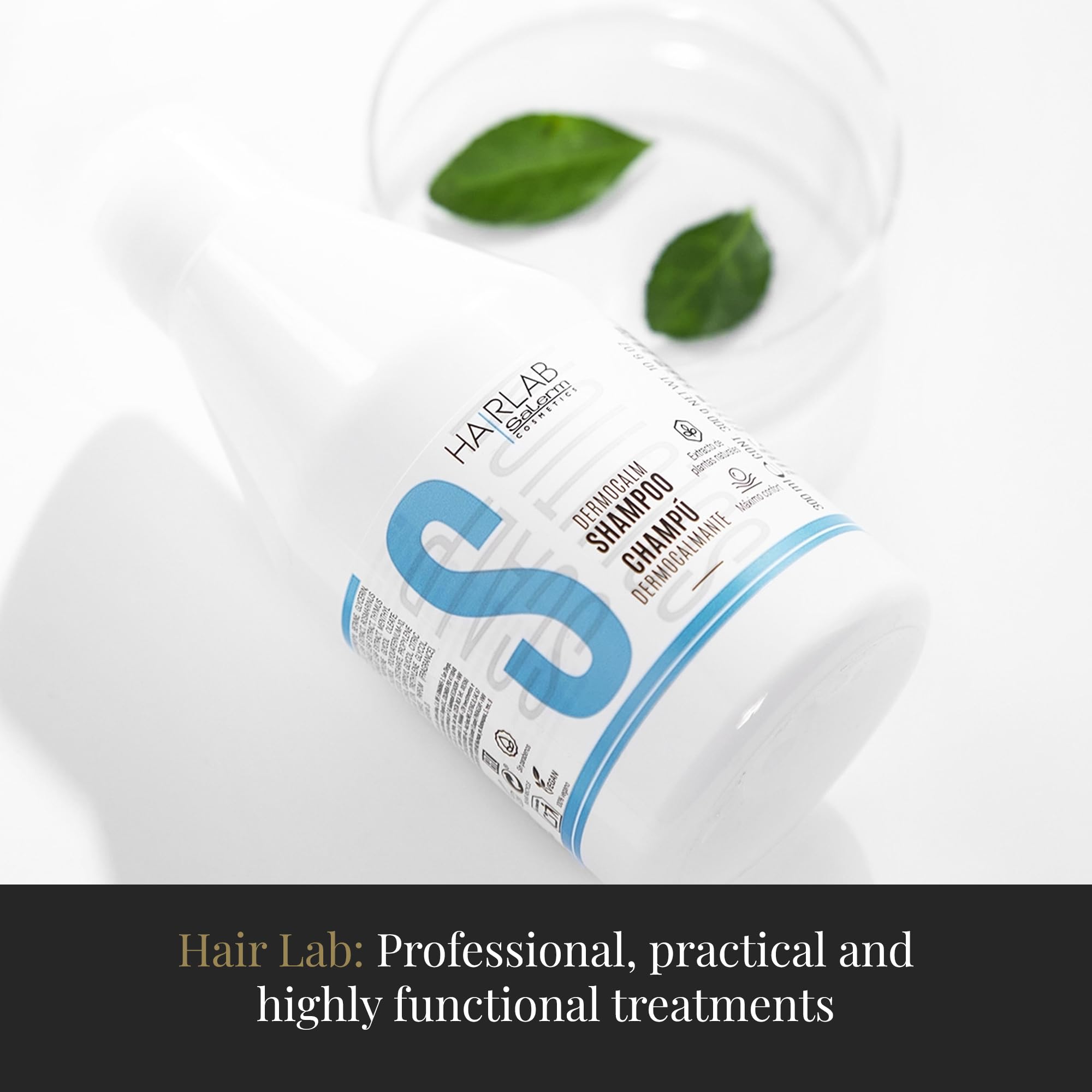 Salerm Lisos Hair Lab Mask post-straightening routine use close-up