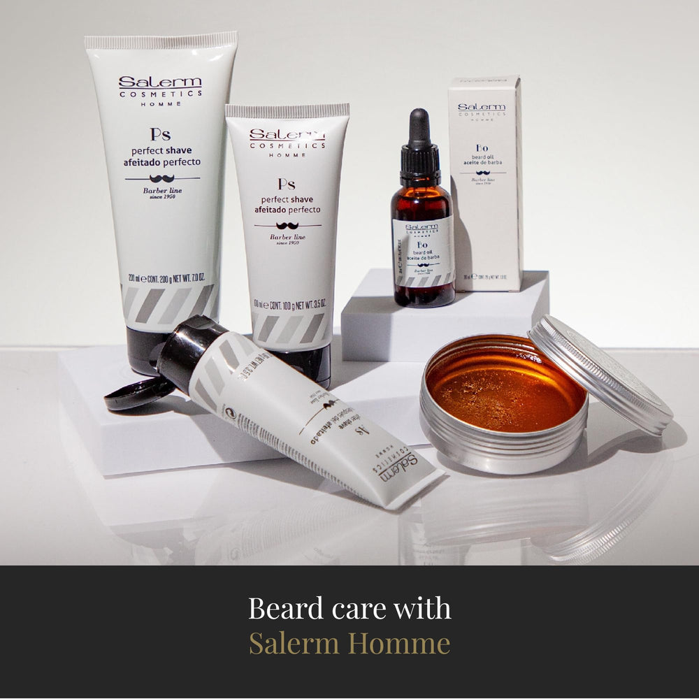 SALERM Wax on dry hair allows reactivation with water for adjustment