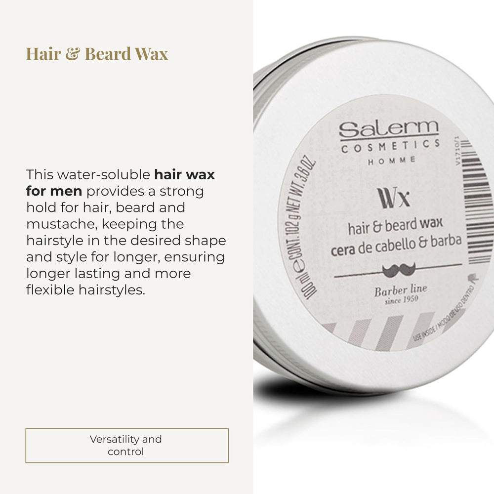 SALERM Men's Hair Wax medium shine enhances natural texture