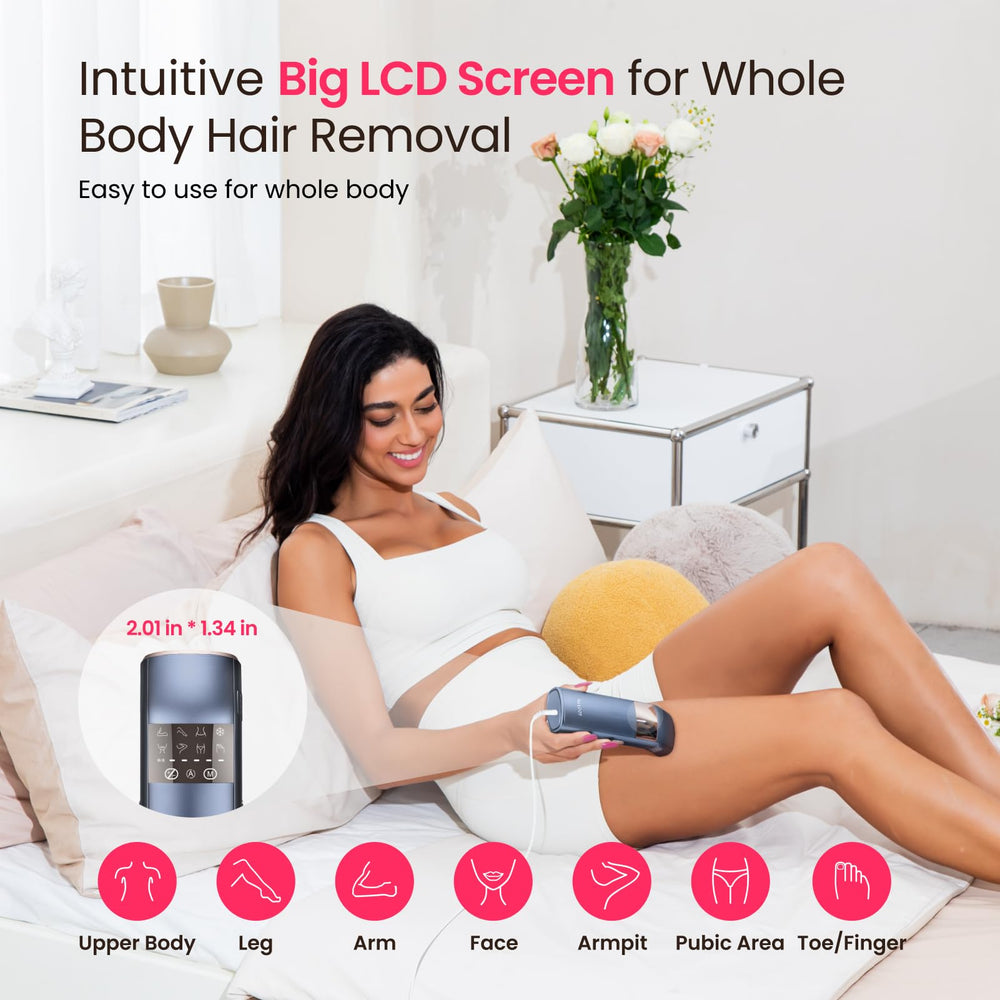SALLOOT 30-degree ergonomic handle fits curves for comfortable treatment.