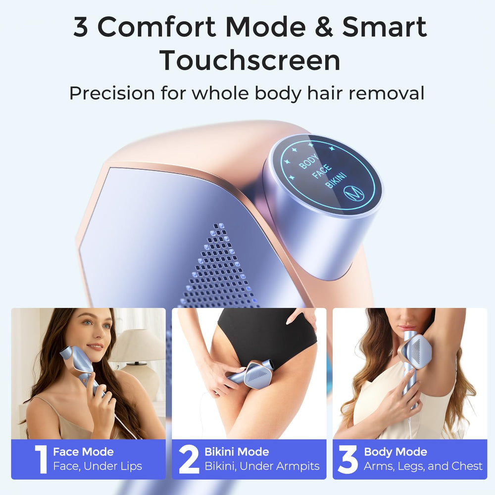 SALLOOT 3-week visible results showing smoother skin and reduced hair