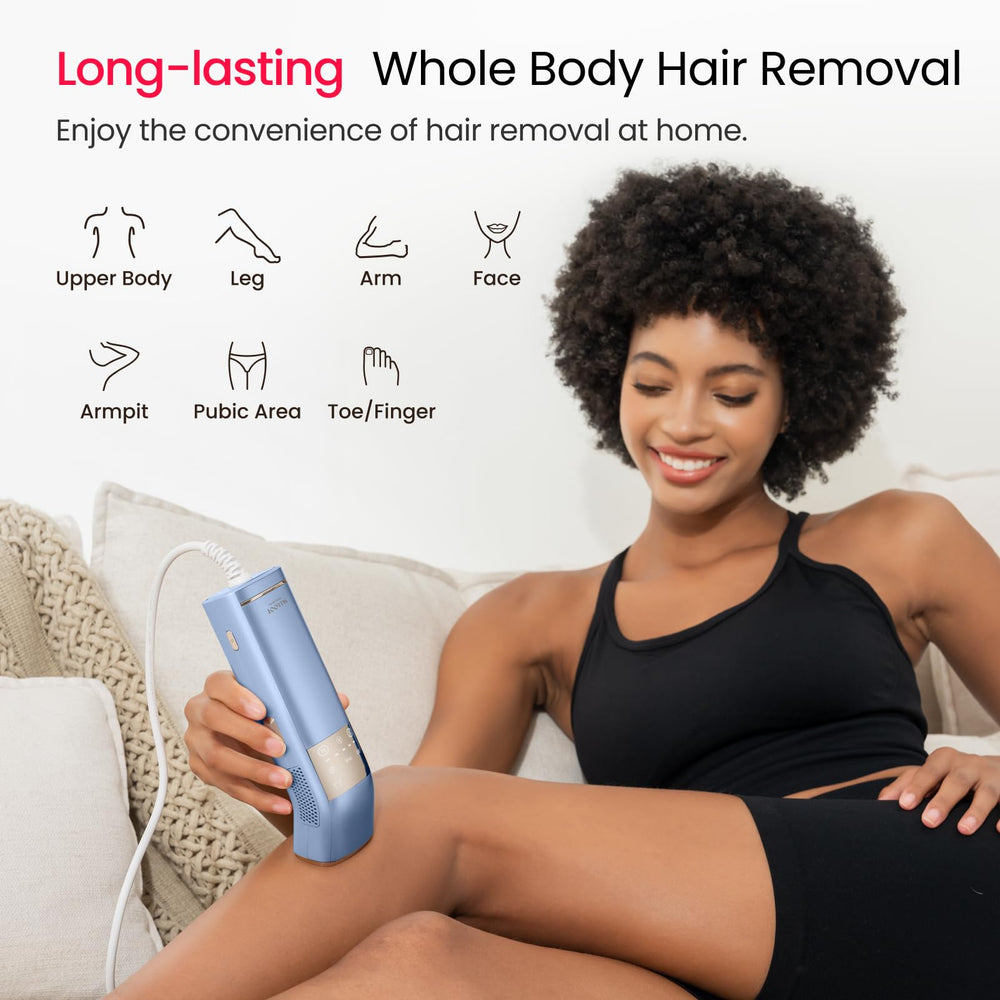 Salloot visible results after one treatment shown with feedback indicators