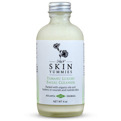 Sally B's Tamanu Luxury Cleanser bottle for sensitive skin.