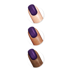 Sally Hansen Color Therapy brush applying color for a smooth manicure