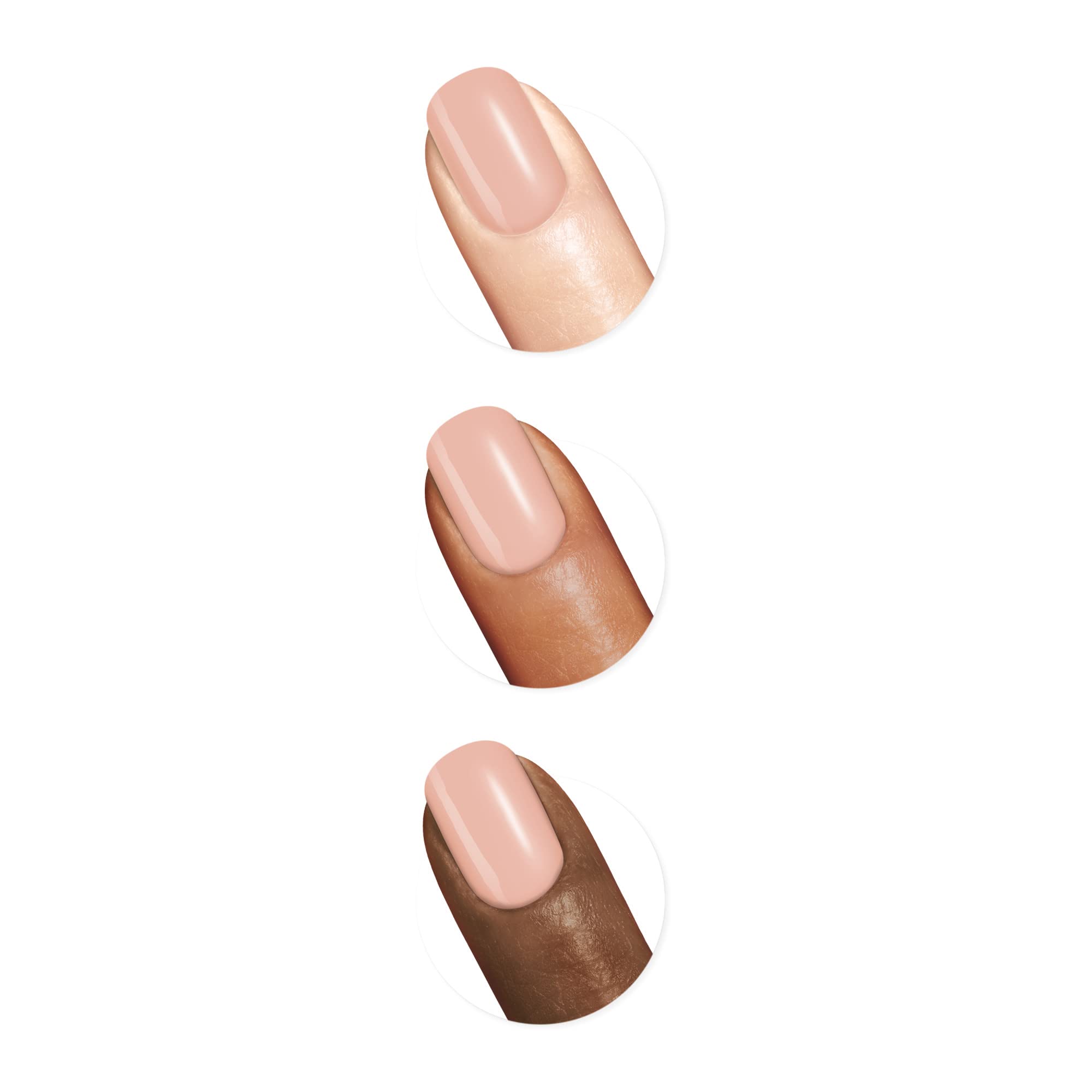 Sally Hansen Good.Kind.Pure Geode to Joy nail swatch shows geode-inspired shade and smooth finish