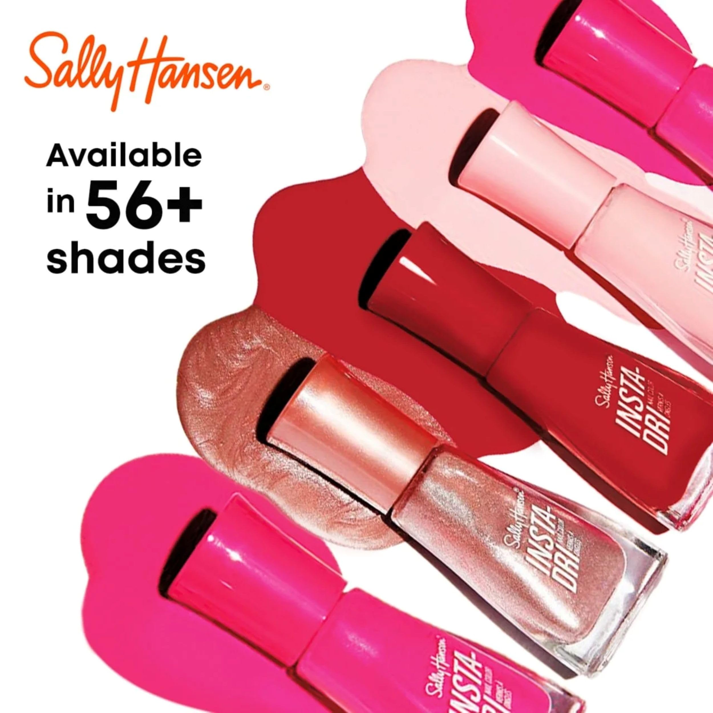 Glossy, long-wearing finish shown on sample nails.