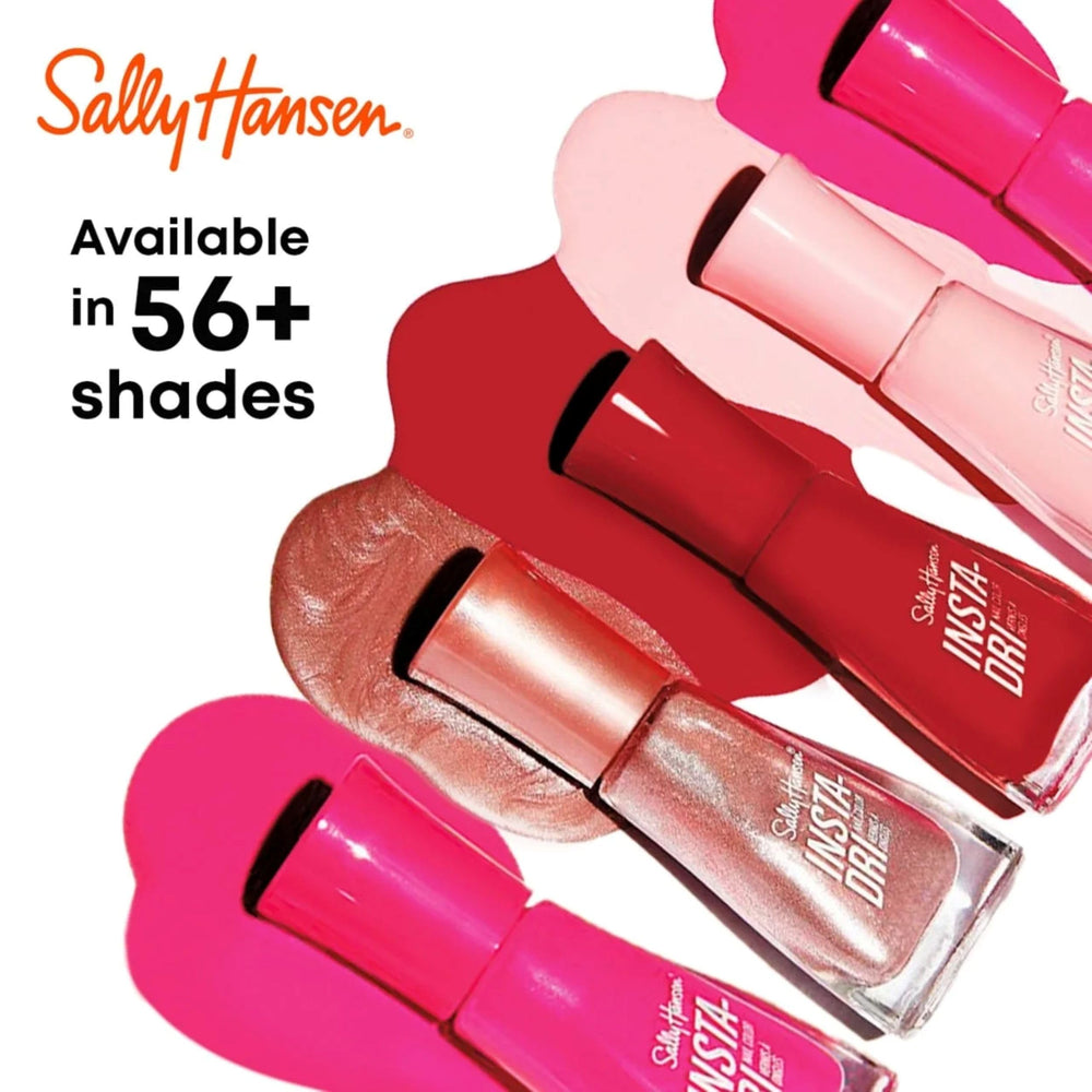 Sally Hansen Insta-Dri quick-dry formula dries in 60 seconds.