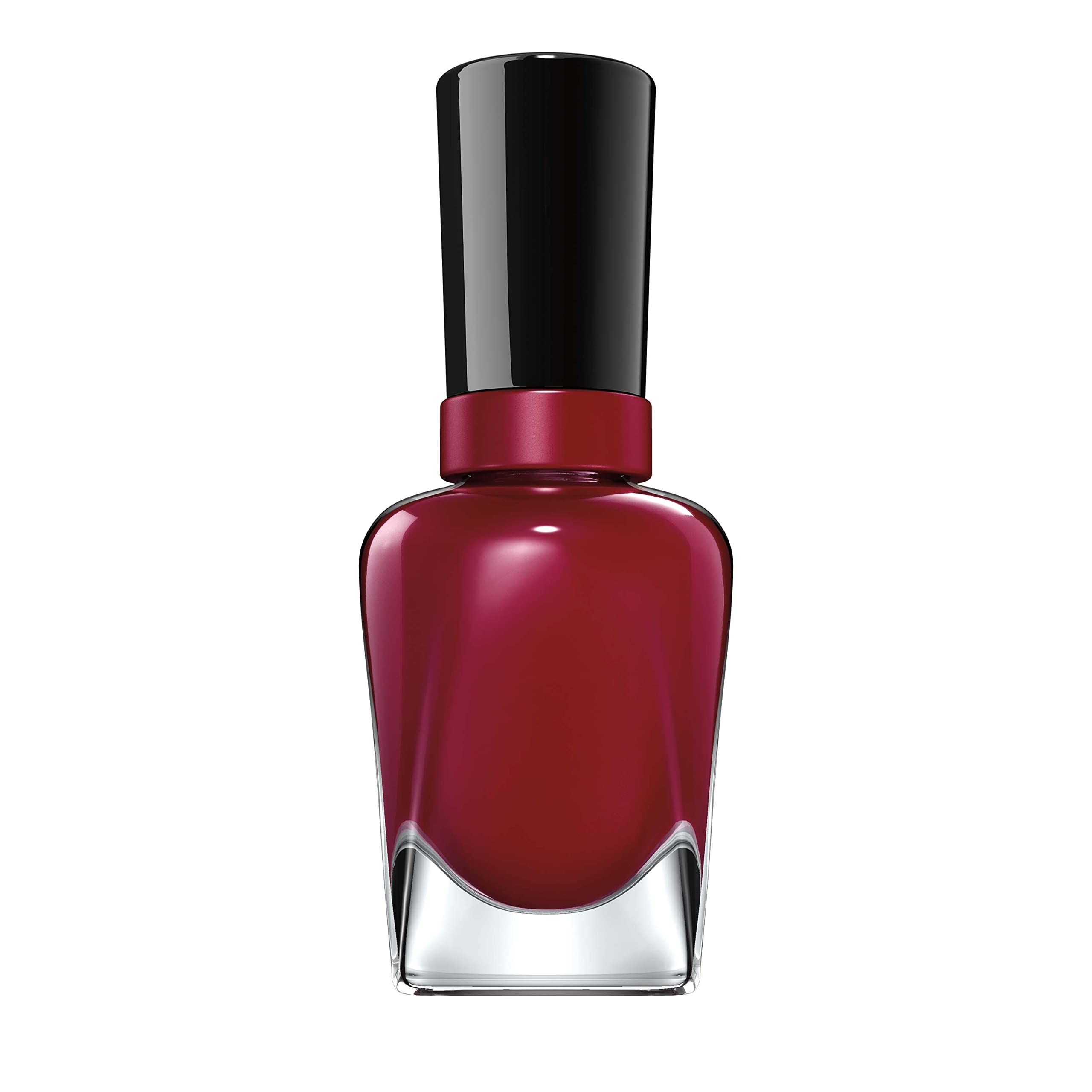 No-UV-lamp requirement for Sally Hansen Miracle Gel Dig Fig for quick gel-like finish.