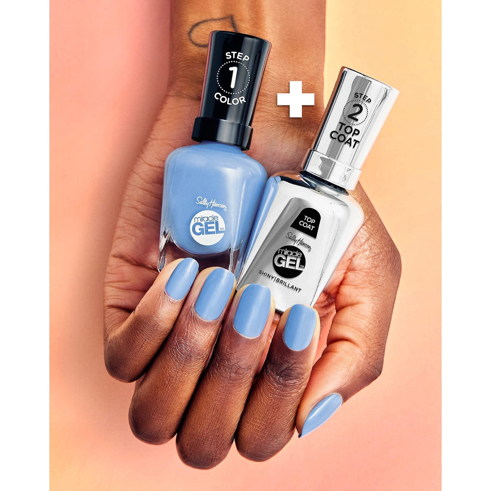 Sally Hansen Miracle Gel Dig Fig packaging designed for compact home manicure kits.