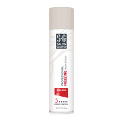 Salon Grafix Mega Hold Spray enables dramatic styles with volume and secure hold