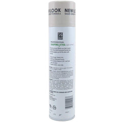 Salon Grafix Shaping Xtra Hair Spray bottle provides long lasting hold for events