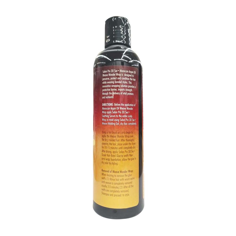 SalonPro 30 Sec Weave Wrap Dark supports easy removal with minimal tugging