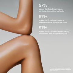 Salt & Stone cream applying on skin demonstrates smooth absorption.