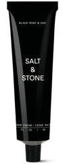 Salt & Stone hand cream bottle with Black Rose & Oud scent for luxurious hydration