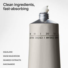 Salt & Stone Hand Cream Santal & Vetiver packaging emphasizing vegan, cruelty-free ingredients