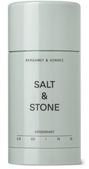 Salt & Stone aluminum-free deodorant front view showing long-lasting freshness.