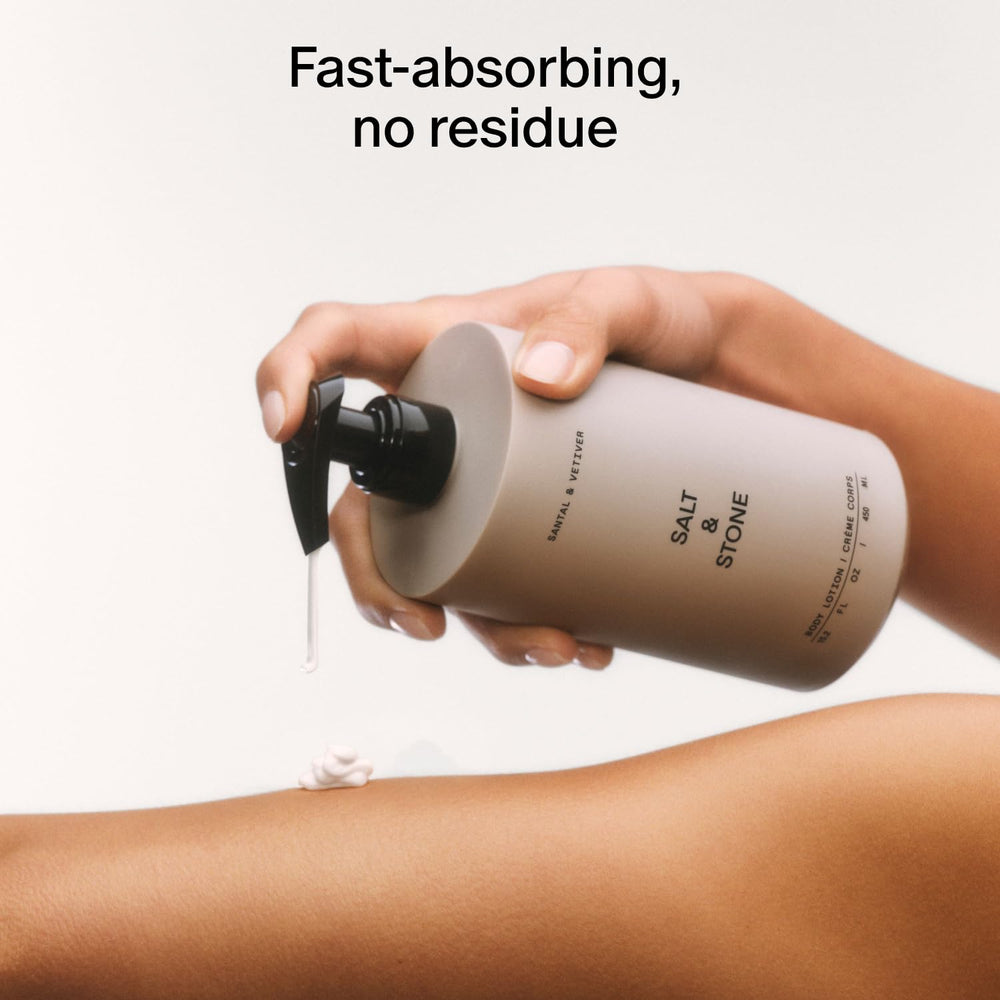 Salt & Stone Neroli Basil ingredients seaweed niacinamide support moisture and skin barrier.