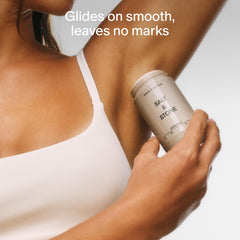 Salt and Stone hyaluronic acid molecule illustrates added skin hydration.